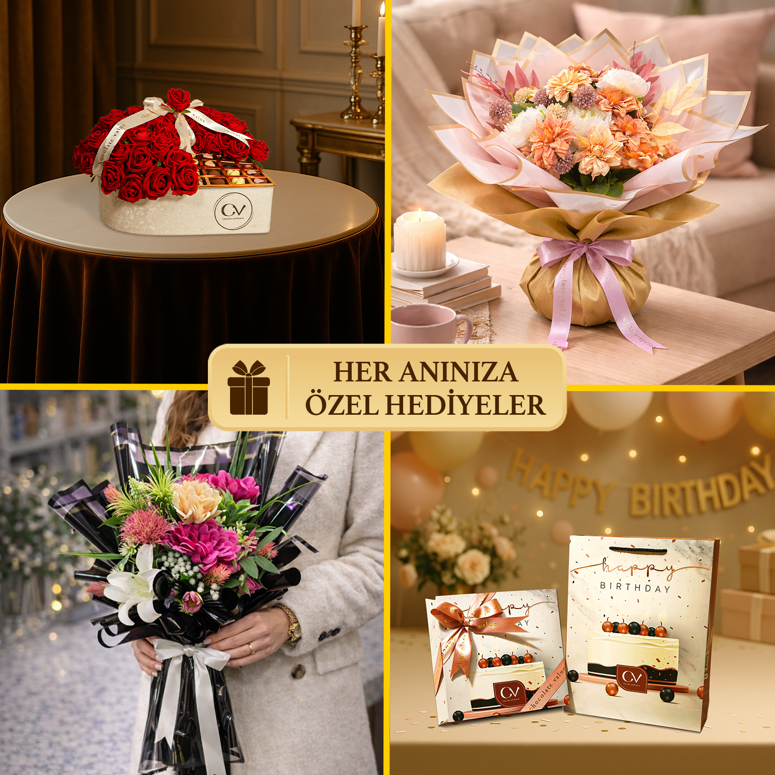 Erzurum Aynı gün çiçek ve çikolata gönder ücretsiz teslimat