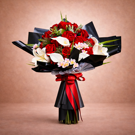 erzurum aynı gün çiçek buketi, kırmızı gül buketi erzurum