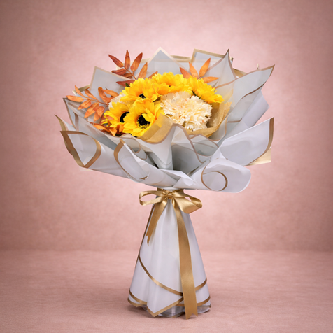 erzurum papatyalı çiçek buketi erzurum aynı gün çiçek erzuru