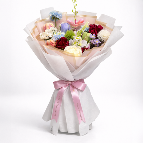 erzurum pastel çiçek buketi premium çiçek buketi aynı gün