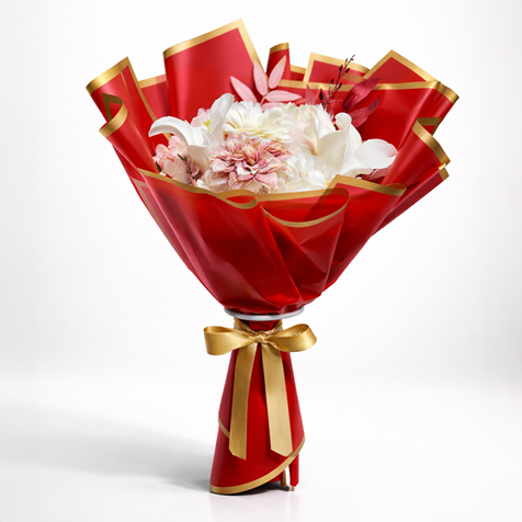 erzurum kırmızı çiçek buketi premium çiçek buketi gül buketi
