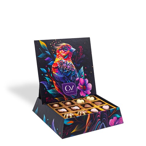 renkli çikolata kutusu